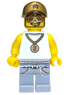 LEGO Minifigure-Rapper-Collectible Minifigures / Series 3-COL03-15-Creative Brick Builders